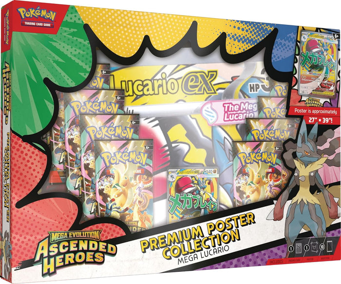 Premium Poster Collection Ascended Heroes — Mega Lucario [EN]