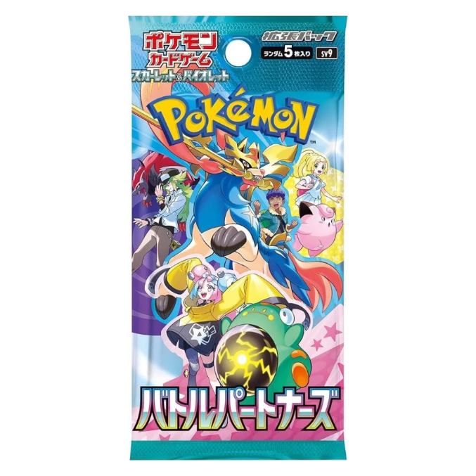 Battle Partners sobre suelto Pokémon TCG japonés