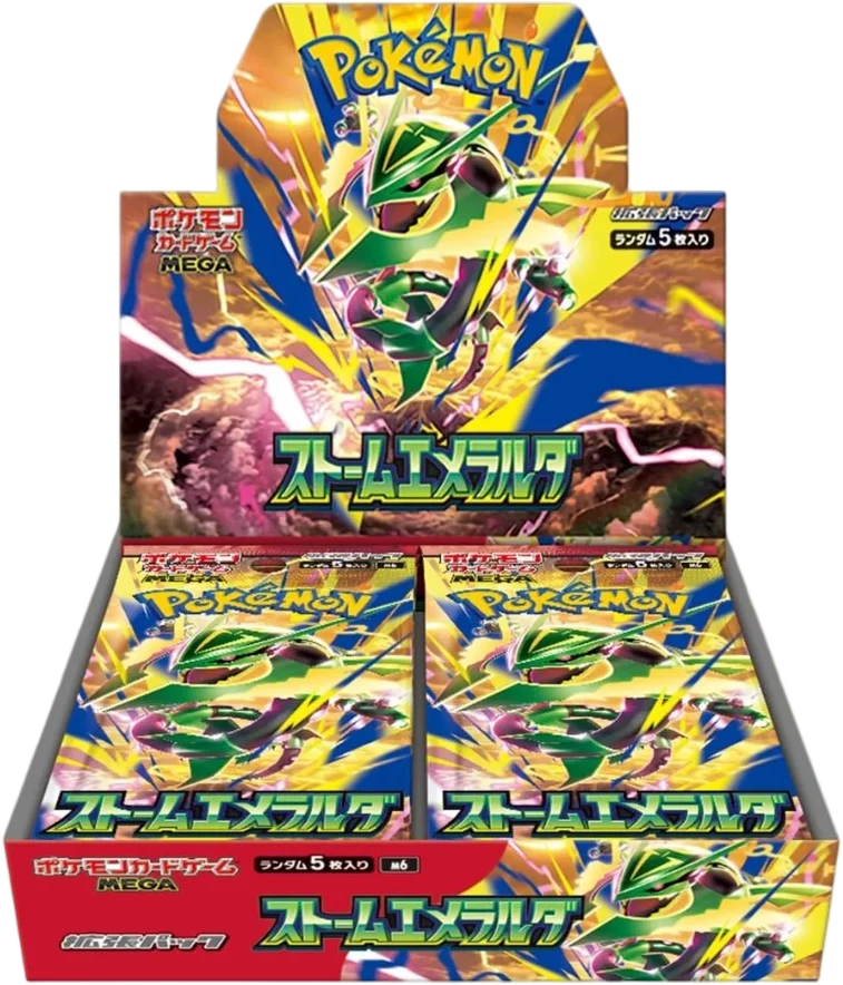 Storm Emerald — Mega Rayquaza ex Booster Box