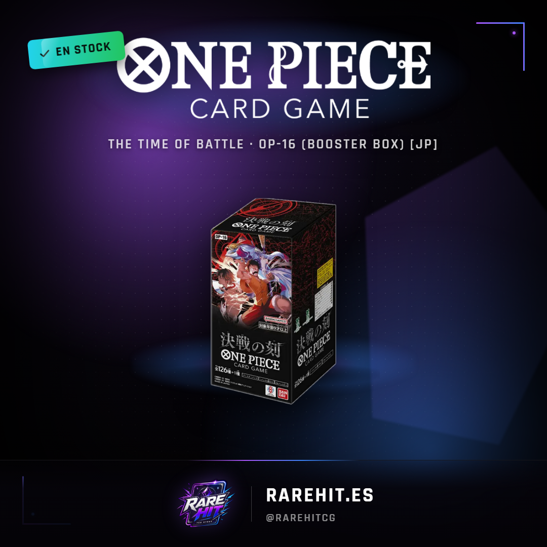One Piece OP-16 The Time of Battle Booster Box, Rare Hit