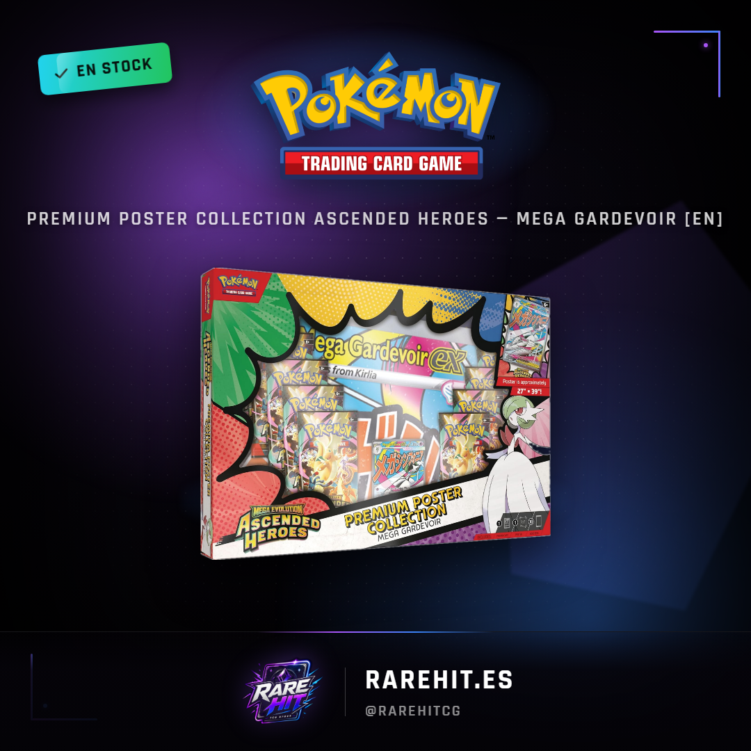 Premium Poster Collection Mega Gardevoir, Rare Hit