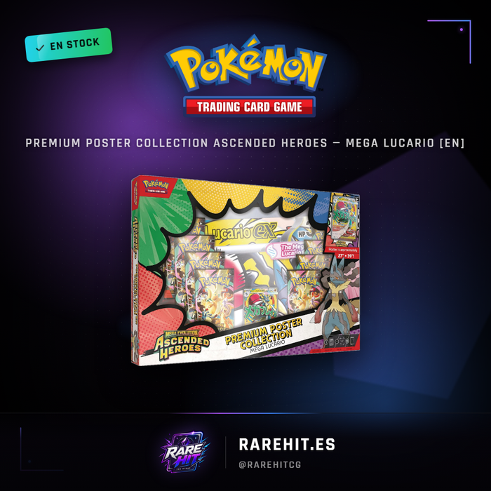 Premium Poster Collection Ascended Heroes — Mega Lucario [EN]